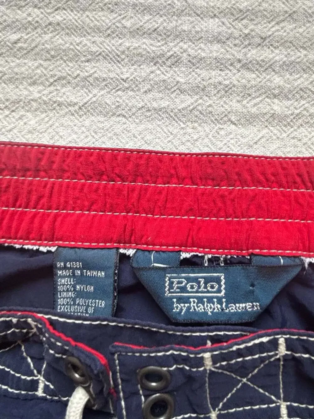 Polo Ralph Lauren VINTAGE Polo Ralph Lauren Board Shorts Mens Medium Blue Swim T